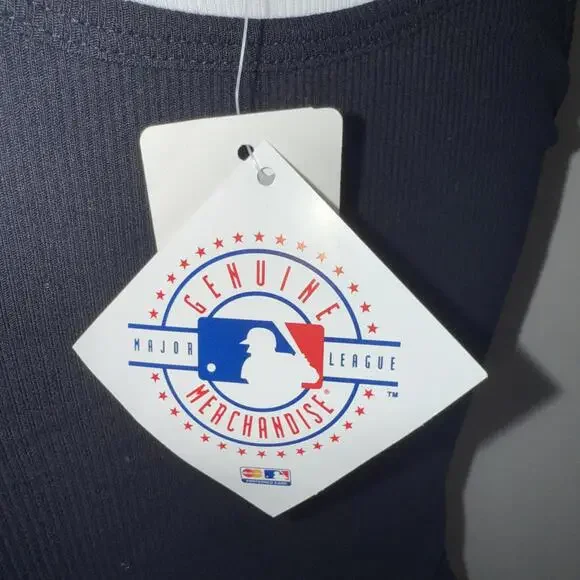 NWT Juniors Women’s Colorado Rockies Layered Look Tank Top Black M Medium - Picture 3 of 7